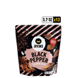 Black Pepper Salmon Skin 12-Pack (3.7 oz)
