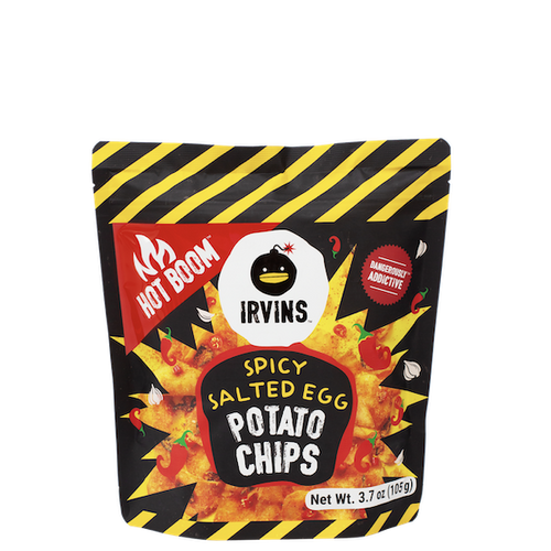 Spicy Salted Egg Potato Chips