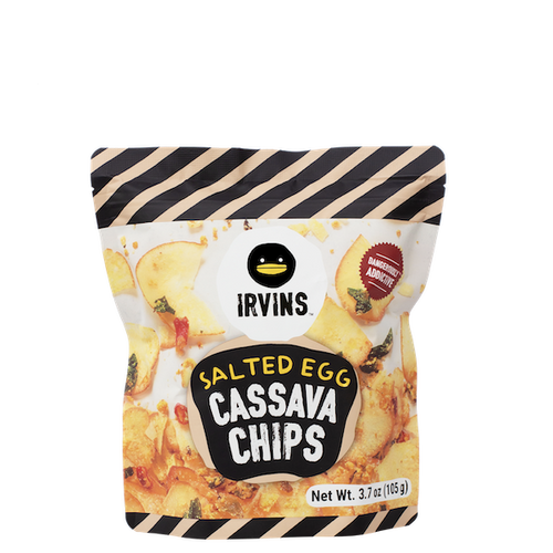Salted Egg Cassava Chips