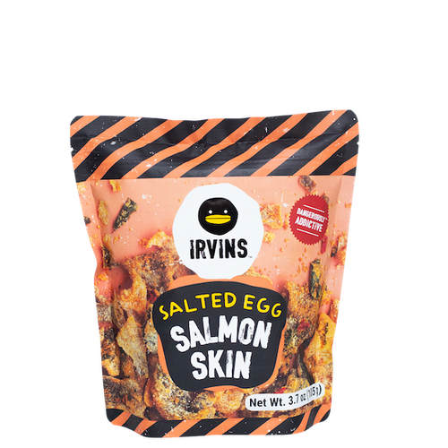 Salted Egg Salmon Skin