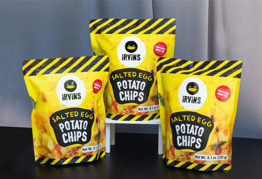 IRVINS Salted Egg Potato Chip 3 Pack Family Value Size