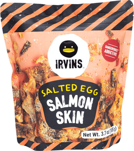 Salted Egg Salmon Skin Single (3.7 oz)
