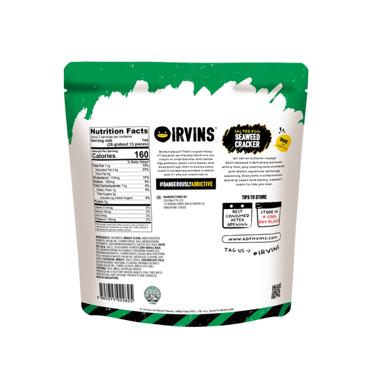 Salted Egg Seaweed Crisps