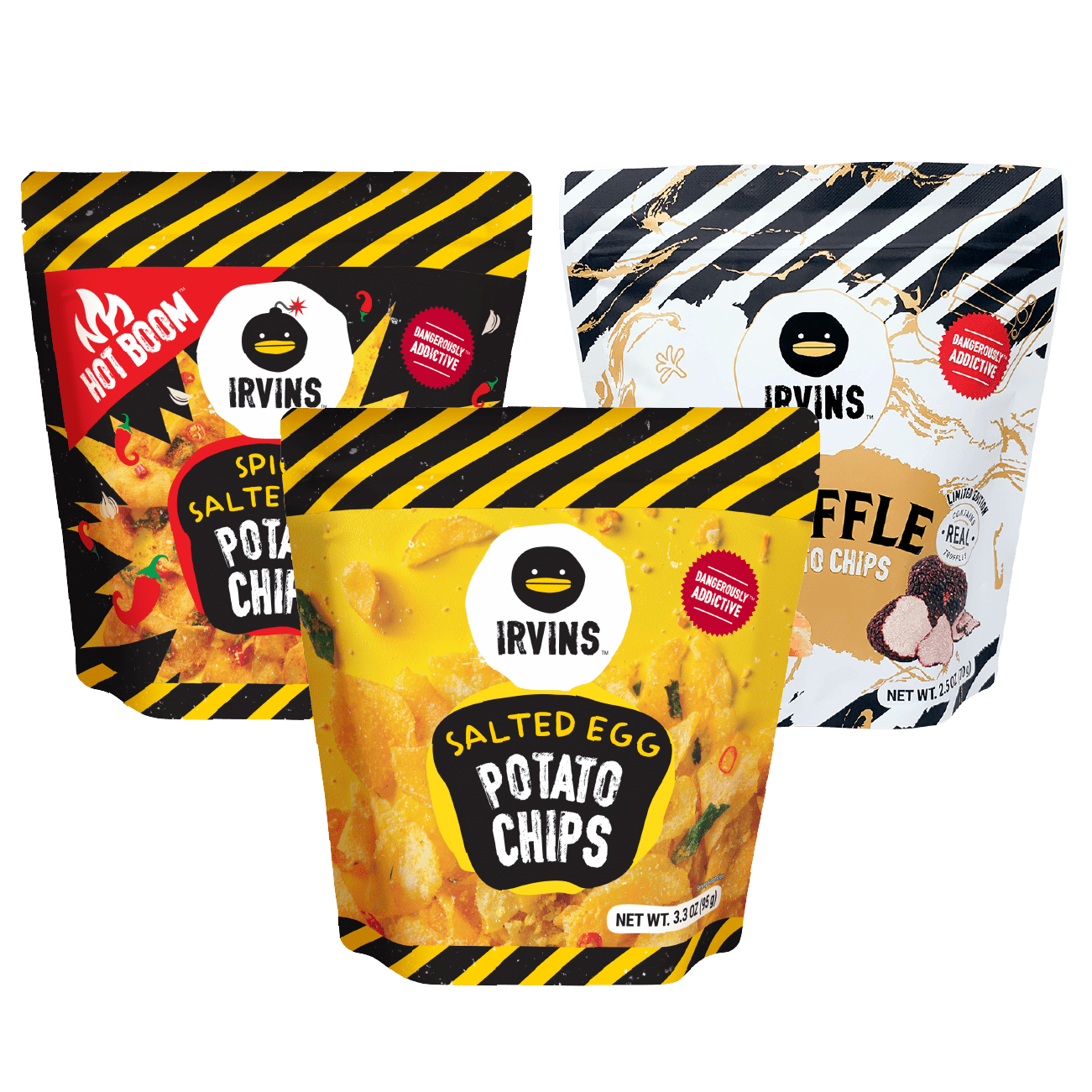 IRVINS Potato Chips Best Seller Variety 3-Pack