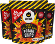 Hot Boom Spicy Salted Egg Potato Chips (3.7 oz)
