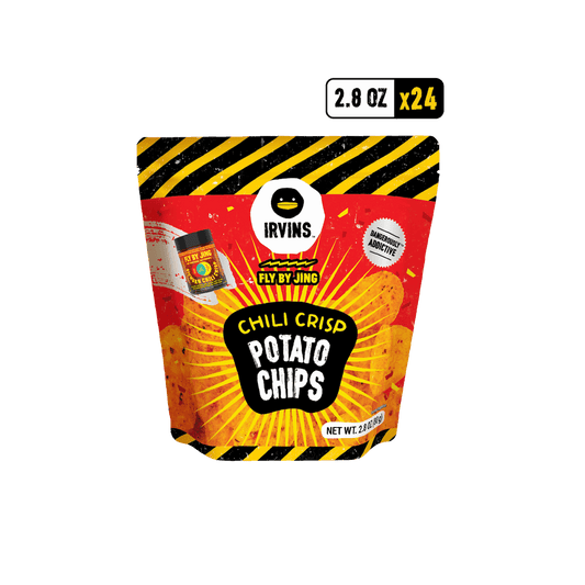 IRVINS x Fly By Jing Chili Crisp Potato Chips