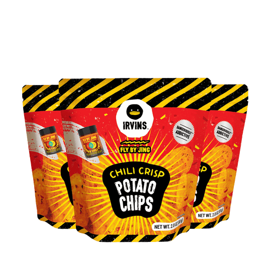 IRVINS x Fly By Jing Chili Crisp Potato Chips