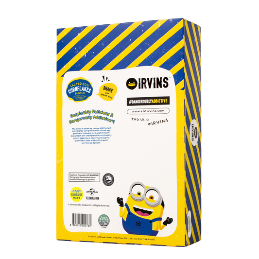 IRVINS X MINIONS Salted Egg Cornflakes Snack (3.2oz)