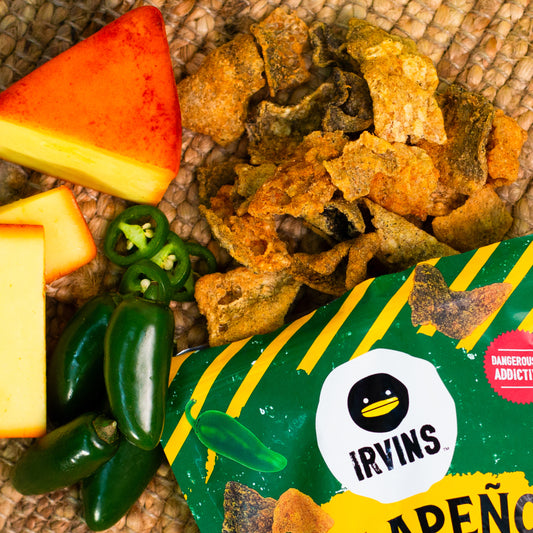 Irvins Jalapeno Cheese Salmon Skins