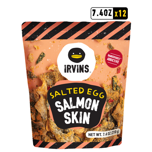 Salted Egg Salmon Skin (7.4 oz Value Size)