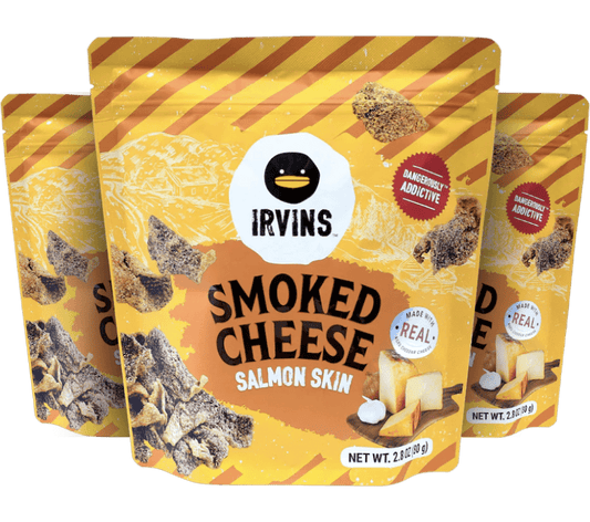 Smoked Cheese Salmon Skin (2.8 oz)