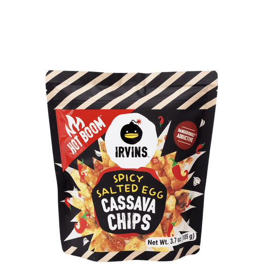 Hot Boom Spicy Salted Egg Cassava Chip Single (3.7 oz)