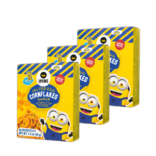 IRVINS X MINIONS Salted Egg Cornflakes Snack (1.5oz)