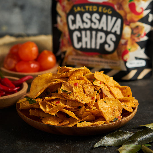 IRVINS Salted Egg Spicy Cassava Chips